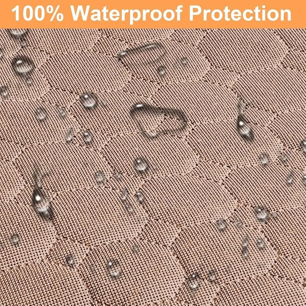 Mancro Dog Car Seat Cover for Back Seat, Waterproof, ACTUAL COVER IS BLACK - Picture 4 of 7